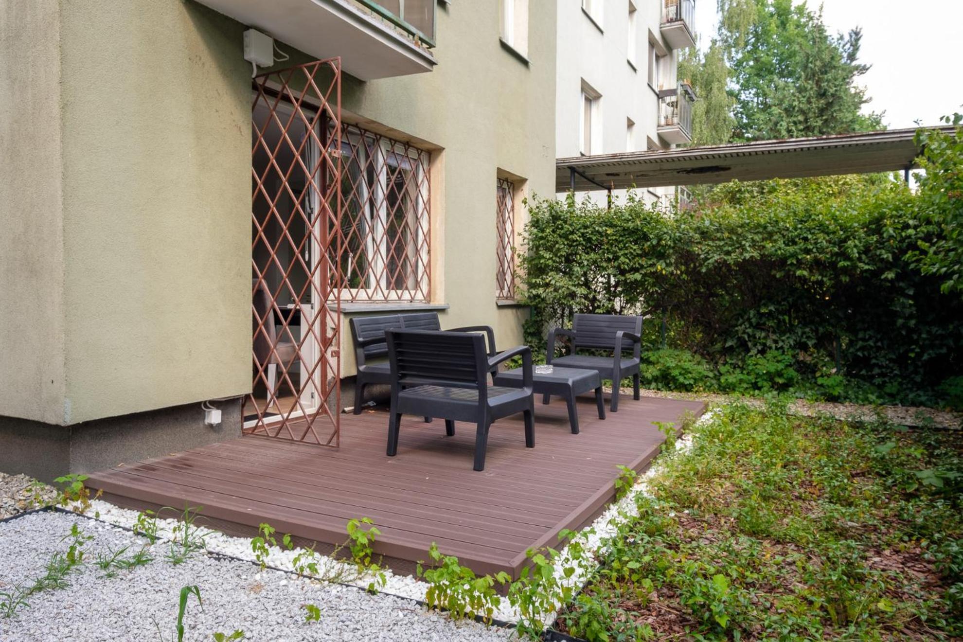 Labo Apartment Sady Zoliborskie Warschau Exterior foto