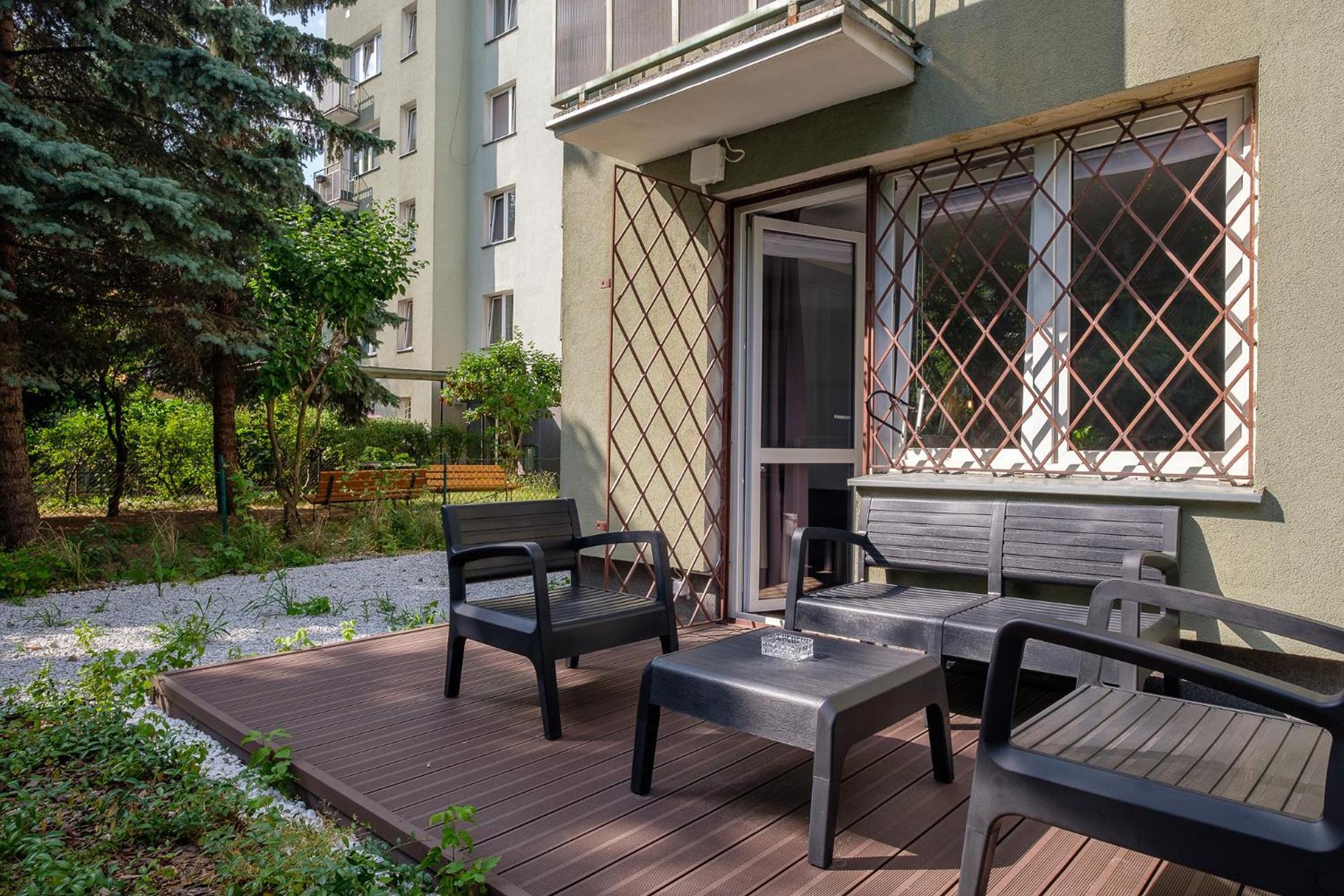 Labo Apartment Sady Zoliborskie Warschau Exterior foto